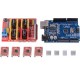 UNO R3 + CNC Shield V3 Expansion Board + 4pcs DRV8825 Stepper Motor Driver [78107]